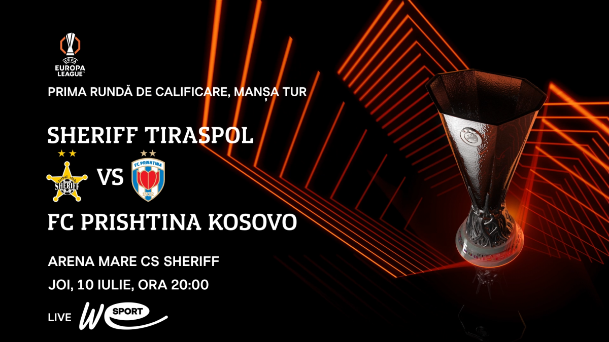 Liga Europei 2025/26. FC Sheriff – FC Prishtina (Kosovo). Avancronică