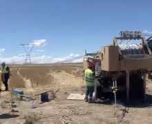 A început tragerea cablurilor electrice pe Linia independenței energetice Vulcănești–Chișinău
