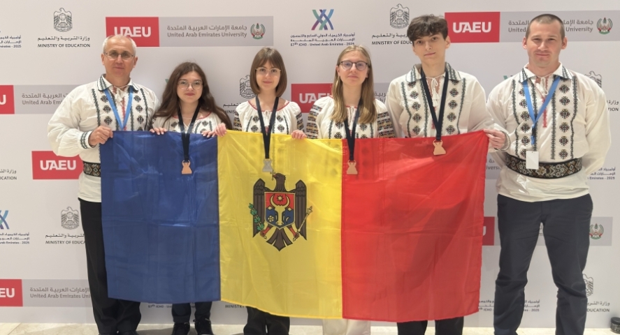 Republica Moldova a obținut o medalie de argint și trei medalii de bronz la Olimpiada Internațională de Chimie