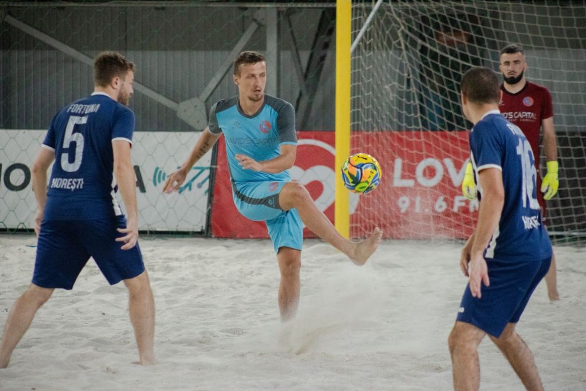 Fotbal pe plajă. S-au stabilit finalistele Cupei Republicii Moldova 2025