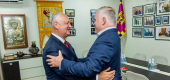 Igor Dodon s-a întâlnit cu „vechiul său prieten”