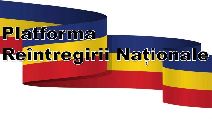 Platforma Reîntregirii Naționale – apel către toate forțele politice și electorale, care revendică idealul european și unionist