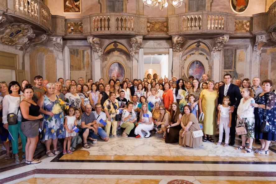 Maia Sandu a avut întâlniri cu moldovenii din Florența, Modena și Vicenza din Italia