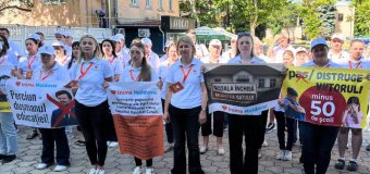 „Inima Moldovei” – la protest: Ne unim ca să învingem și să facem Moldova puternică și prosperă!
