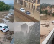 Spania a fost lovită de furtuni și inundații