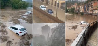 Spania a fost lovită de furtuni și inundații