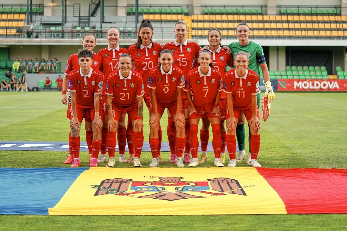 Echipa feminină de fotbal a Moldovei va disputa meciuri amicale cu Georgia