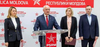 PSRM: Acuzațiile lansate la adresa participanților la miting nu sunt altceva decât o provocare politică
