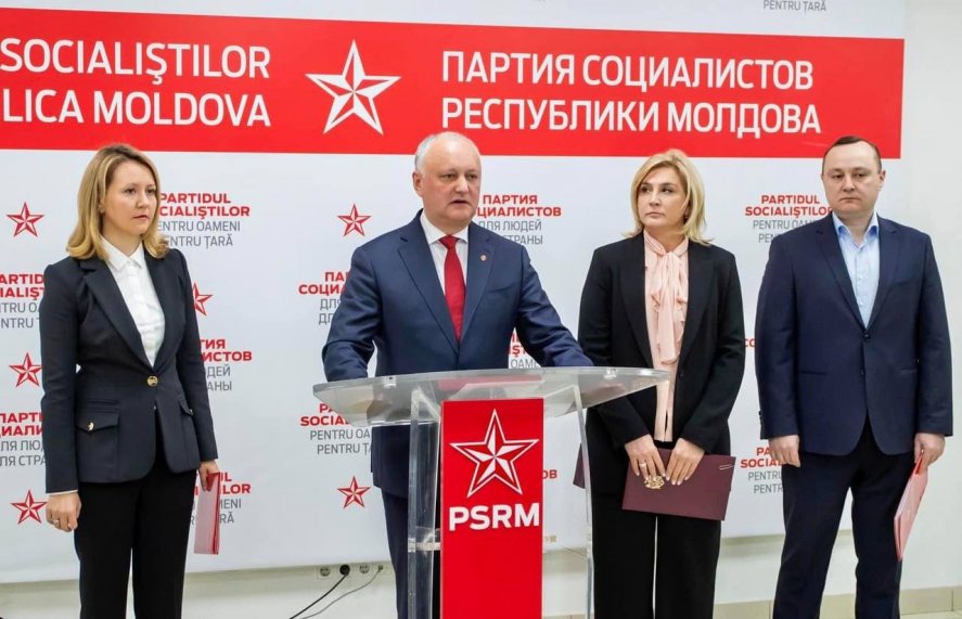 PSRM: Acuzațiile lansate la adresa participanților la miting nu sunt altceva decât o provocare politică