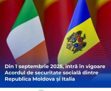 Din 1 septembrie 2025 intră în vigoare Acordul privind protecția socială dintre Republica Moldova și Italia