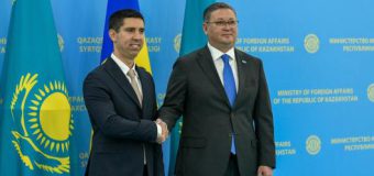 Prima vizită a unui ministru de externe moldovean în Kazahstan