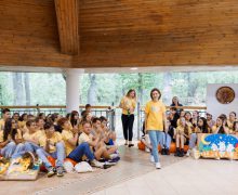 Maia Sandu s-a întâlnit cu o sută de copii și tineri, participanți ai celei de-a doua ediții a taberei DOR