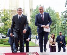 Președintele Parlamentului, Igor Grosu, a avut o întrevedere cu Prim-ministrul României, Ilie Bolojan