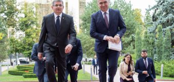 Președintele Parlamentului, Igor Grosu, a avut o întrevedere cu Prim-ministrul României, Ilie Bolojan