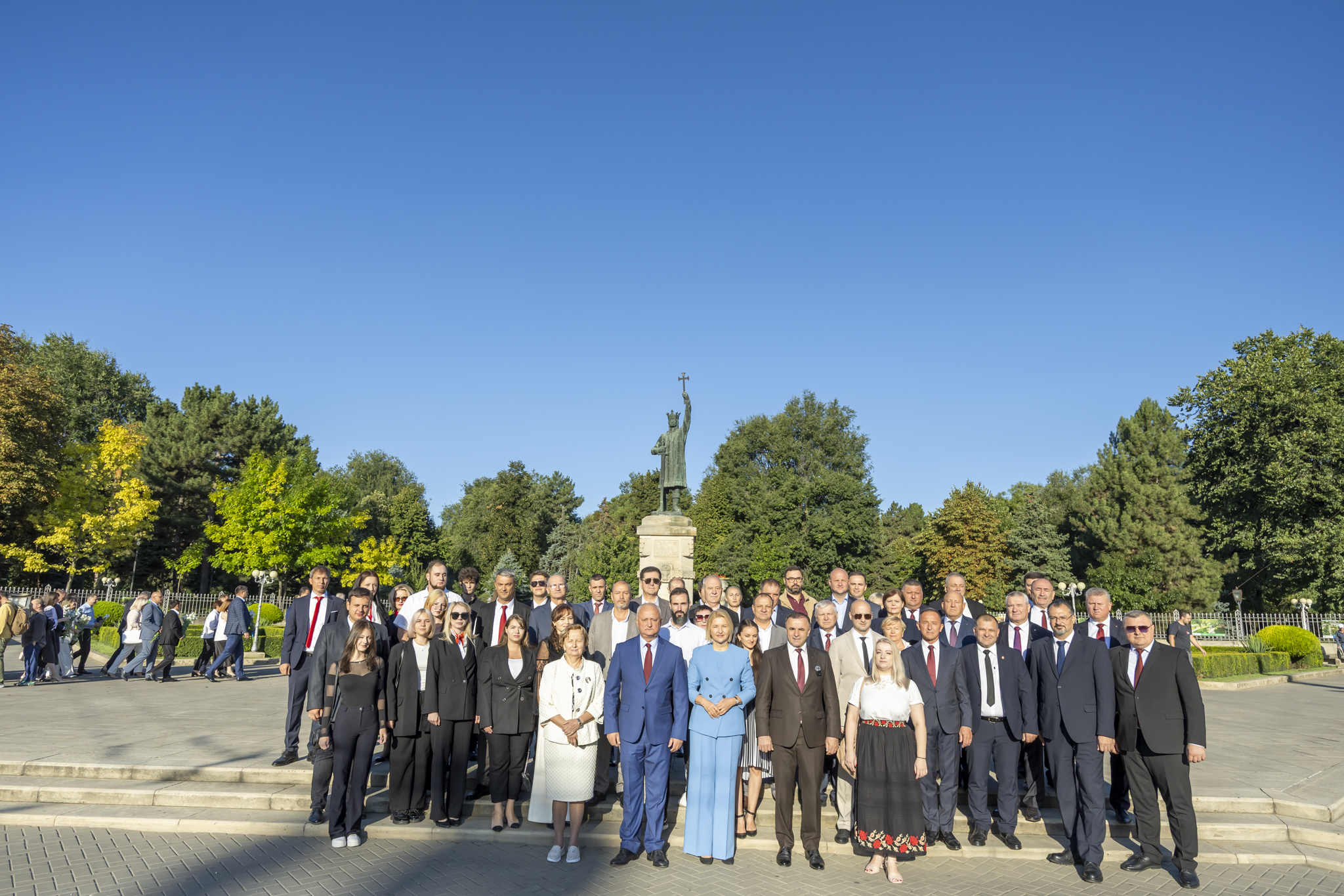 Reprezentanții BEP au depus flori la monumentul lui Ștefan cel Mare