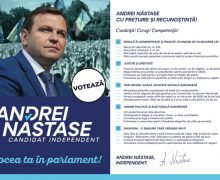 Andrei Năstase: Candidez așa cum sunt – Liber, cinstit, hotărât. Este cel mai corect mod de a face politică într-o țară în care oamenii nu mai au încredere în partide