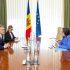 Dorin Recean s-a întâlnit cu șefa Misiunii OSCE, aflată la final de mandat