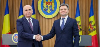 Premierul României, la Chișinău: Vă asigur că vom construi în continuare noi punți, care să ne apropie și mai mult, așa cum se cuvine între țări-surori