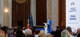 Maia Sandu a participat la Congresul Diasporei: Noi toți ne-am născut în Moldova și purtăm Moldova în suflet oriunde am fi