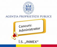 Concurs pentru funcția de administrator al Î.S. „INMEX”