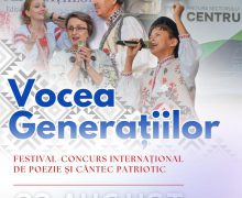 Primăria Chișinău organizează Festivalul-Concurs Internațional „Vocea Generațiilor”