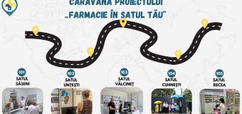 Cinci noi puncte farmaceutice în cadrul proiectului „Farmacie în satul tău”
