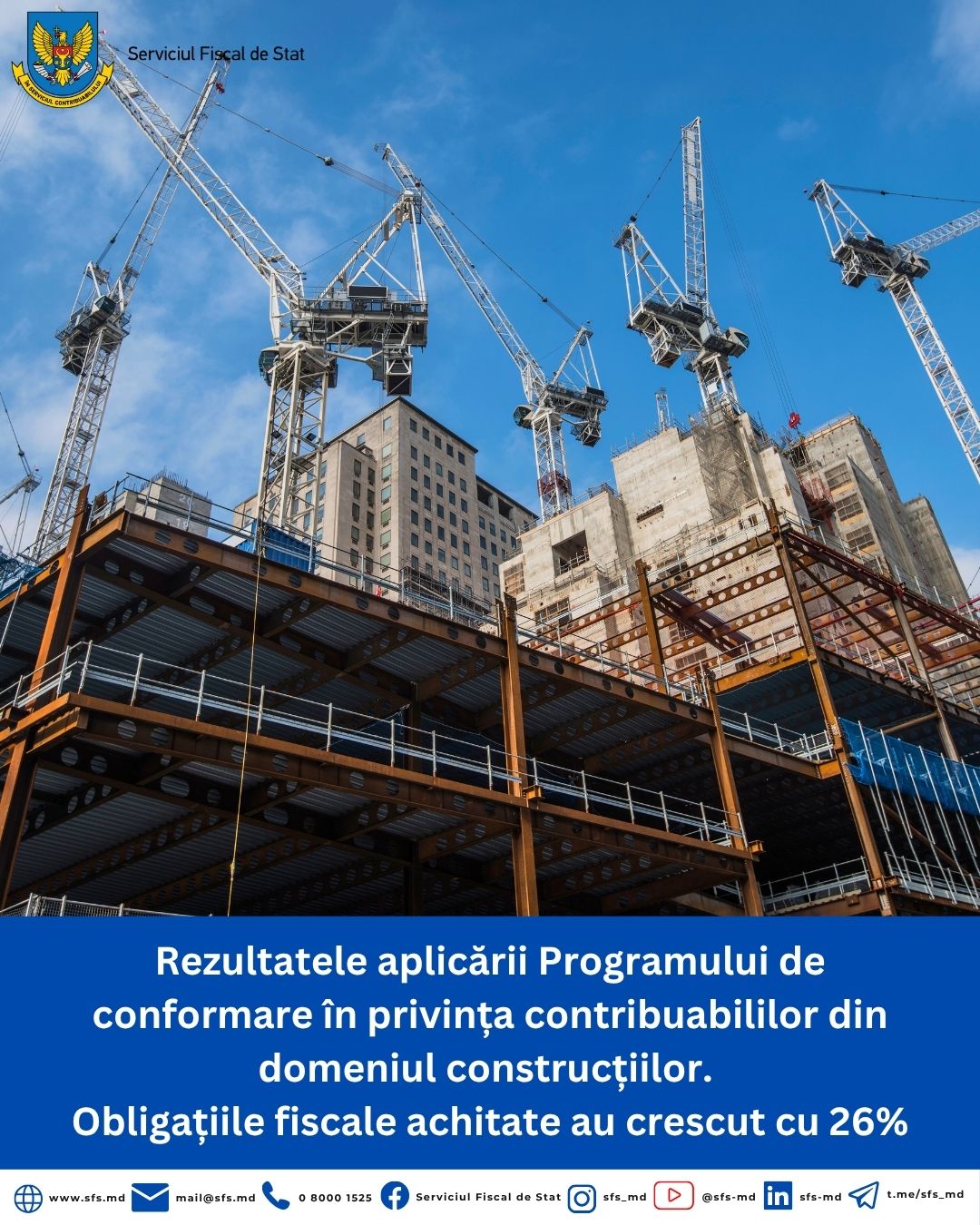 Fiscul a monitorizat contribuabilii din segmentul construcțiilor