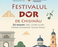 A doua ediție a Festivalului „Dor de Chișinău”