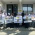 „Inima Moldovei” a protestat la sediul PAS și a cerut excluderea partidului din alegeri