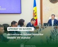 Actualizarea listelor bunurilor imobile ale statului, aprobată de Guvern