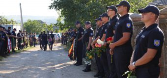Întregul efectiv al IGSU a adus un ultim omagiu celor doi camarazi decedați în misiune de serviciu în raionul Telenești