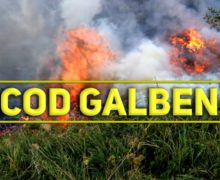 IGSU: Se pevede pericol excepțional de incendiu cu caracter natural