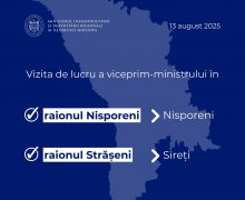 Vladimir Bolea efectuează o vizită de lucru în raioanele Nisporeni și Strășeni