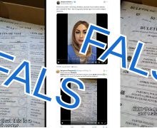 Un nou fals circulă pe rețele: Buletine de vot cu ștampila „Votat” pentru un concurent electoral