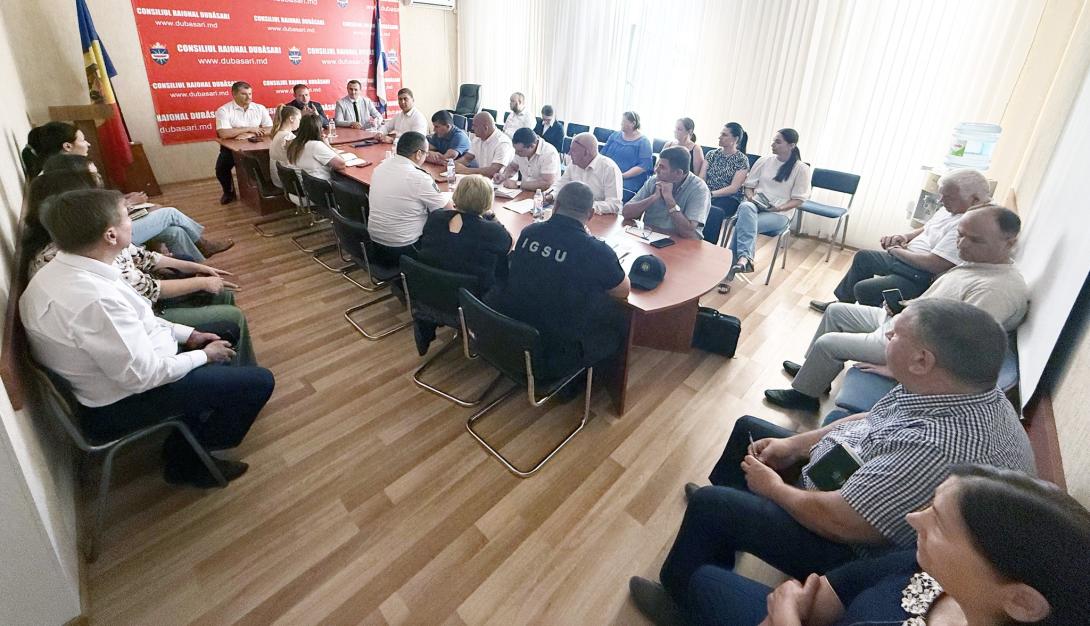 Roman Roșca a efectuat o vizită de lucru în raionul Dubăsari