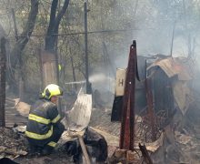 Pompierii au intervenit pentru a stinge un incendiu de vegetație uscată izbucnit în orașul Cantemir