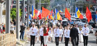 PSRM a participat la Marșul Eliberării: mereu vom păstra memoria despre învingătorii în Marele Război pentru Apărarea Patriei