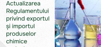Guvernul actualizează Regulamentul privind exportul și importul produselor chimice periculoase