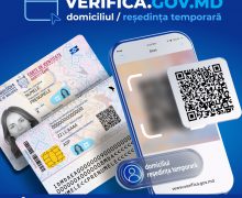 Poți să-ți verifici adresa de domiciliu/reședință temporară pe portalul verifica.gov.md