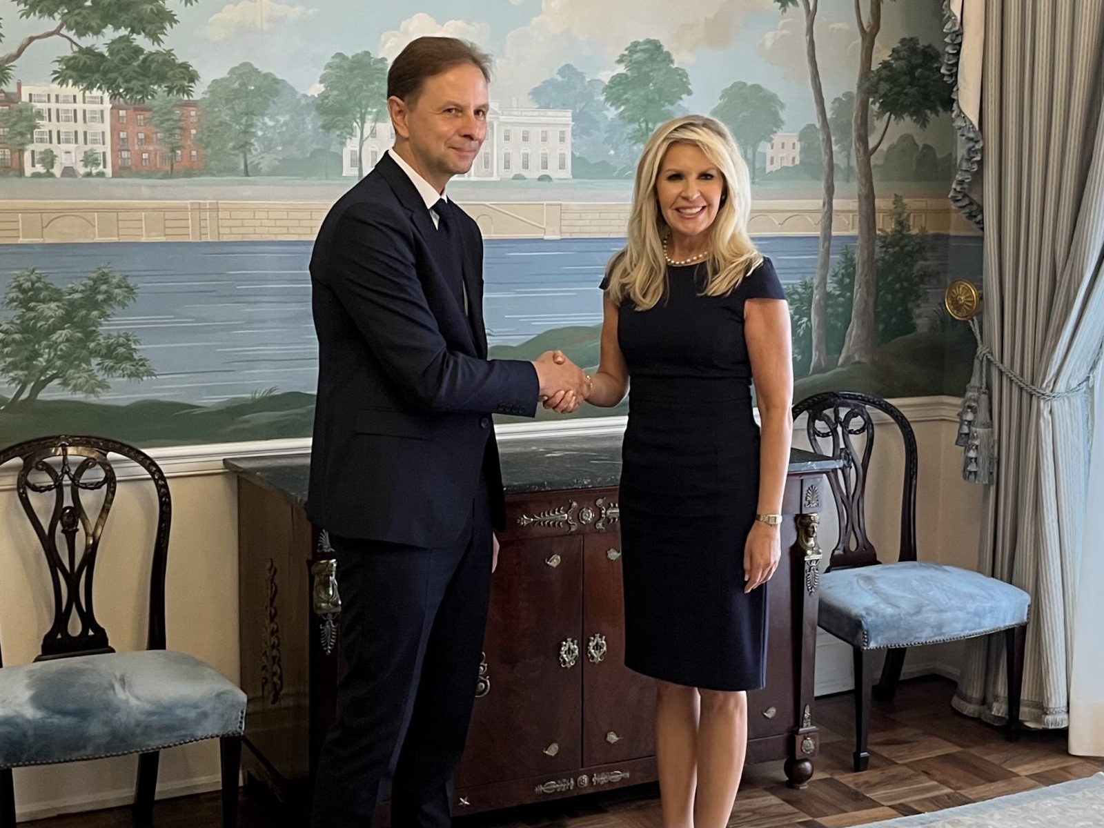 Noul Ambasador al Republicii Moldova în Statele Unite ale Americii a prezentat copiile scrisorilor de acreditare