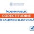 Concurenții electorali – îndemnați să respingă orice formă de violență, intimidare și discurs instigator la ură