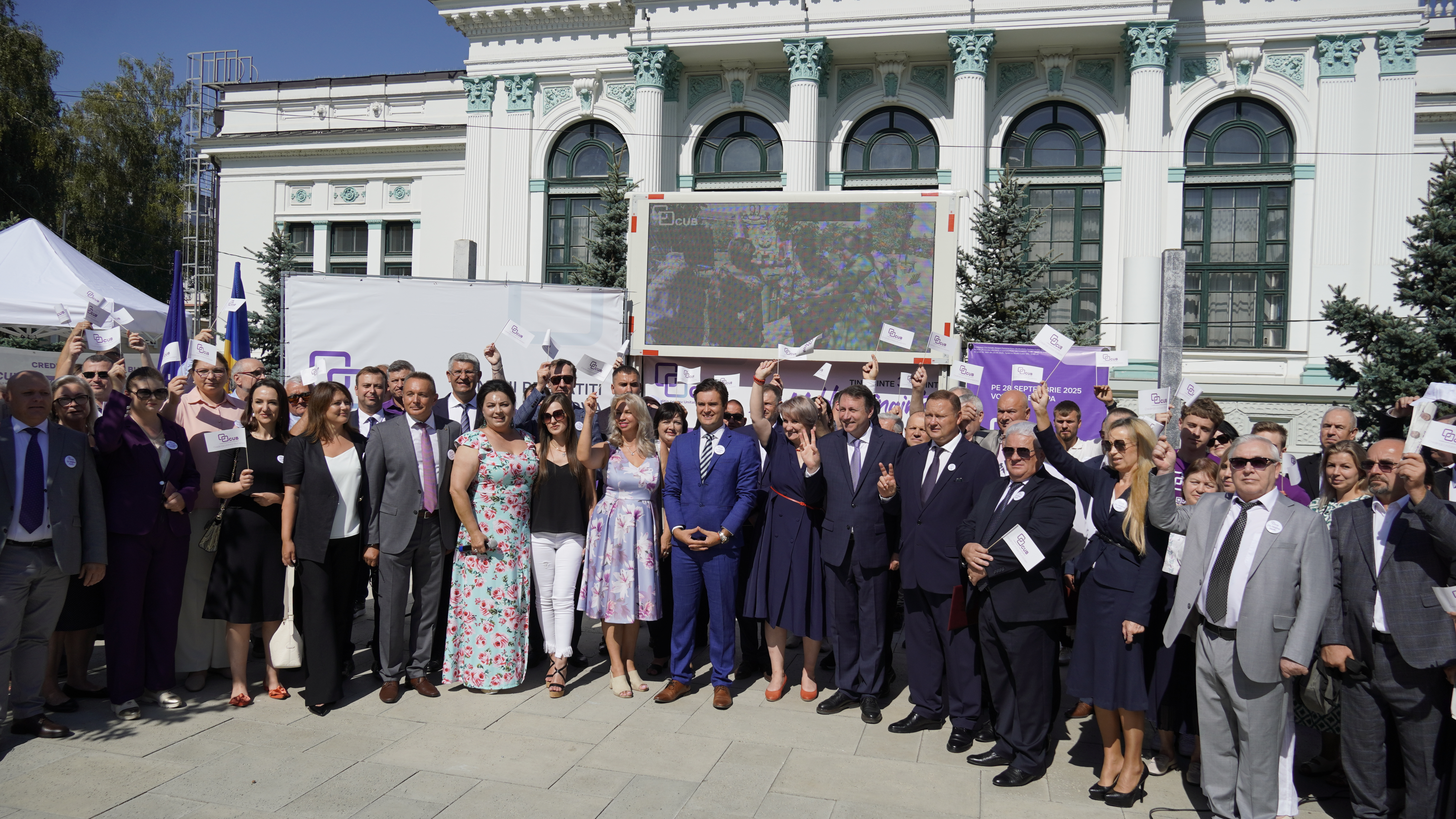 S-au lansat în campania electorală. CUB: Moldova poate și trebuie să revină pe calea modernizării