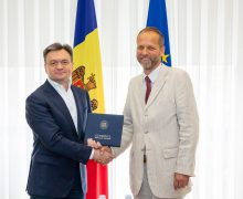 Dorin Recean a avut o întrevedere de rămas bun cu Ambasadorul UE