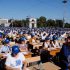 Președintele Republicii Moldova și cel al României au participat la Marea Dictare Națională