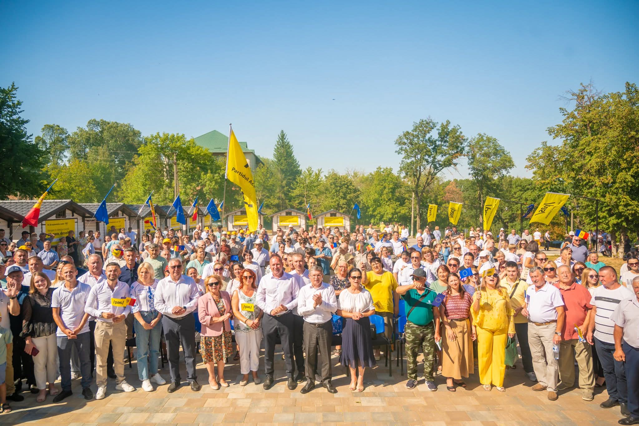 PAS s-a lansat astăzi în campanie electorală în 20 de raioane ale țării
