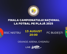 Fotbal pe plajă. Finala Campionatului Republicii Moldova 2025. BSC Nistru – FC Budești