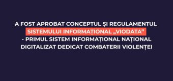 Republica Moldova lansează VioData – primul sistem informațional național dedicat combaterii violenței