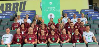 Fotbal în Școli. Noi cursuri de instruire pentru cadrele didactice