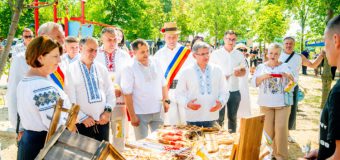 Igor Grosu a mers la Festivalul pâinii de la Căușeni