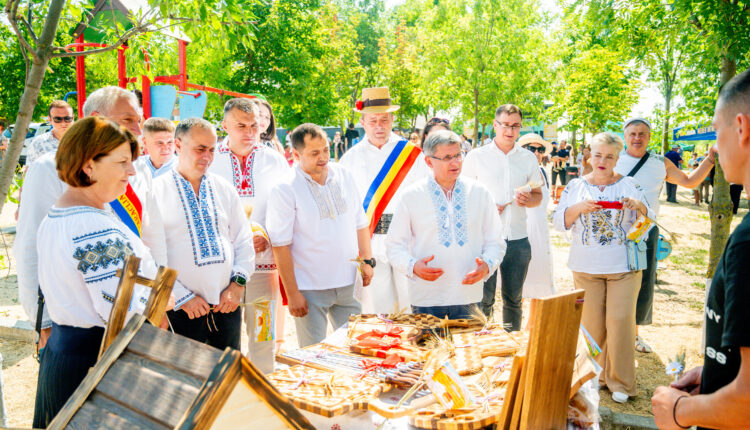 Igor Grosu a mers la Festivalul pâinii de la Căușeni